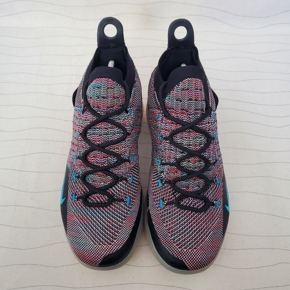 Nike Mens Zoom KD 11 Multi-Color Basketball Shoes Sneakers AO2604-001 Size 8 - Picture 3 of 11